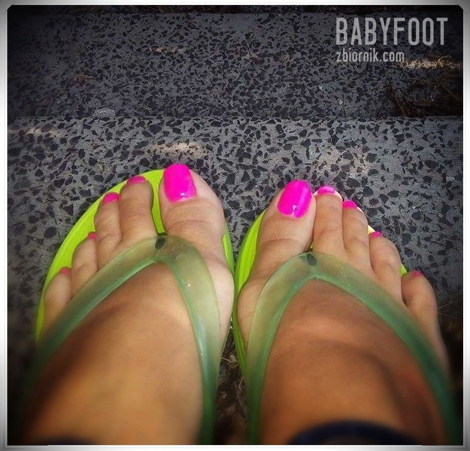 Zielone japonki - Babyfoot