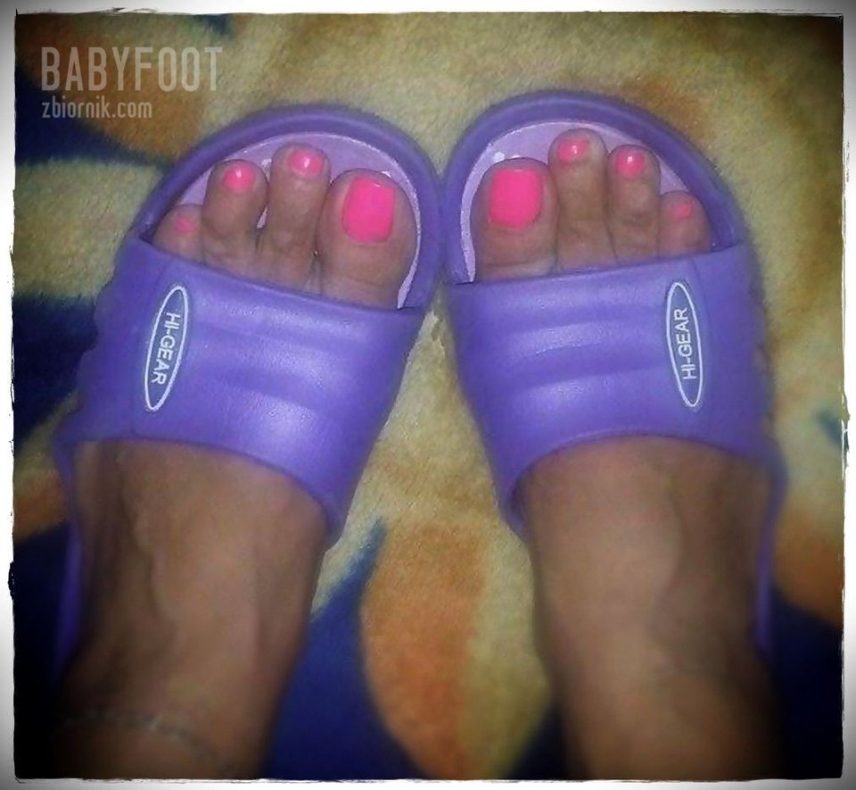 Fioletowe Klapeczki - Babyfoot