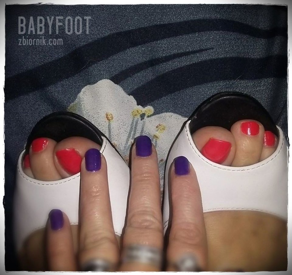 Bialo-Czarne Szpilki - Babyfoot