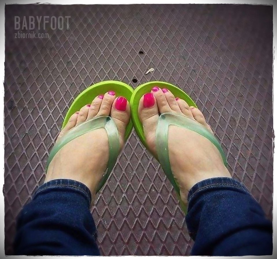 Zielone japonki - Babyfoot