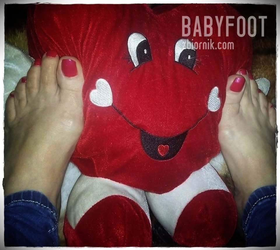 czerwone lizaczki - Babyfoot