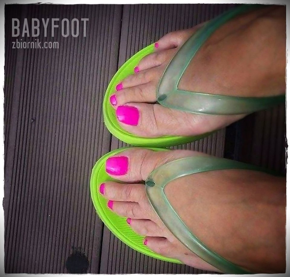 Zielone japonki - Babyfoot