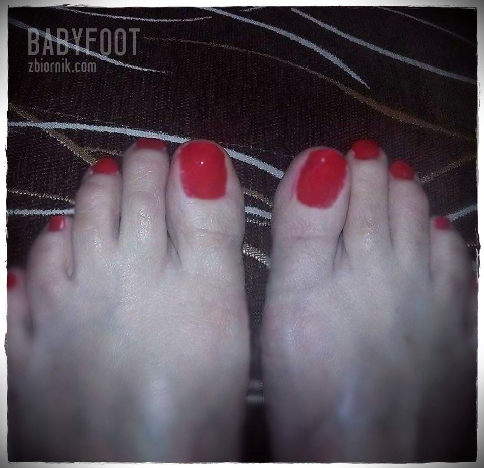 czerwone lizaczki - Babyfoot