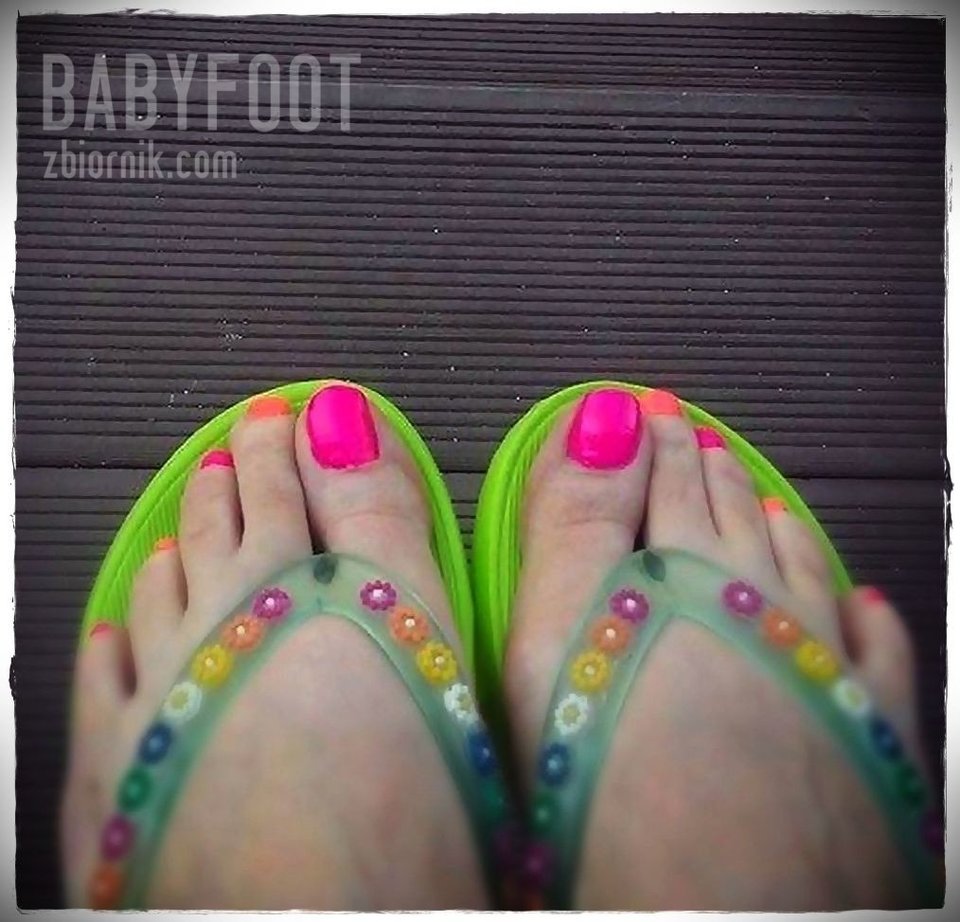 Zielone japonki - Babyfoot