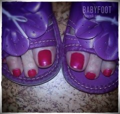 fioletowe pantofelki