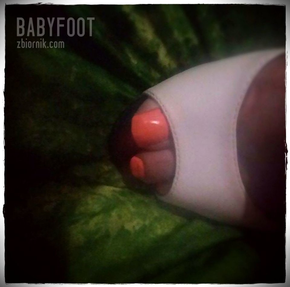 Biało-Czarne Szpilki - Babyfoot