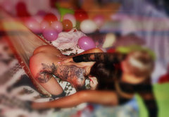 To była kolorowa noc :D