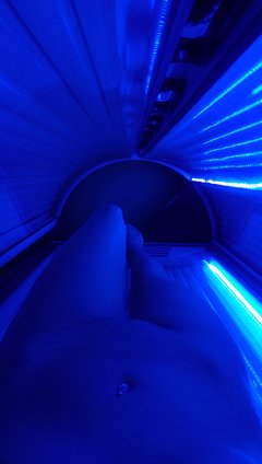 Popołudniowe solarium :)