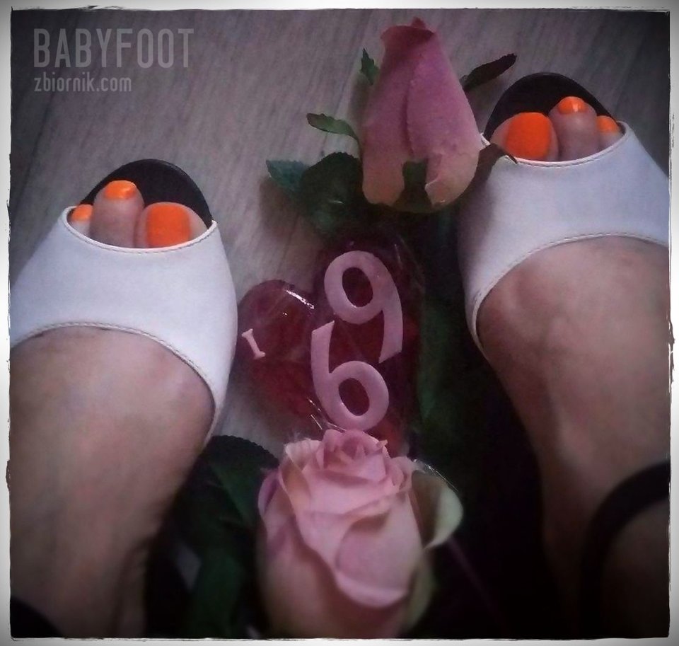 Biało-Czarne Szpilki - Babyfoot
