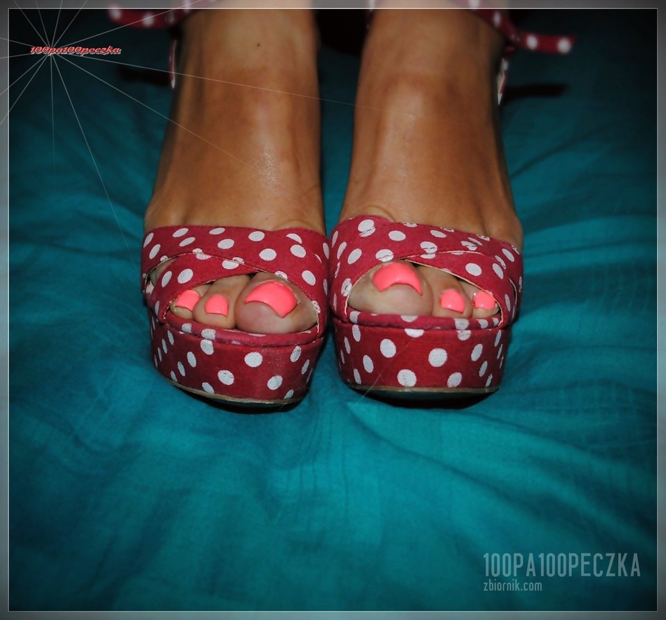 szpileczki w kropeczki 48 - 100pa100peczka