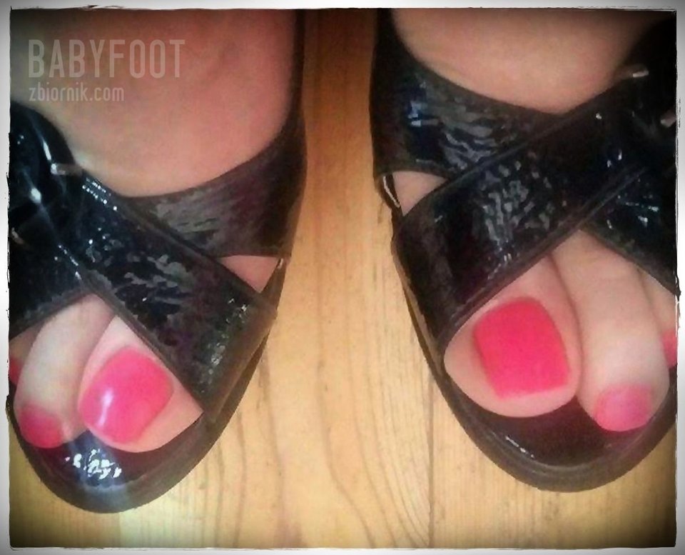 czarne czółenka - Babyfoot