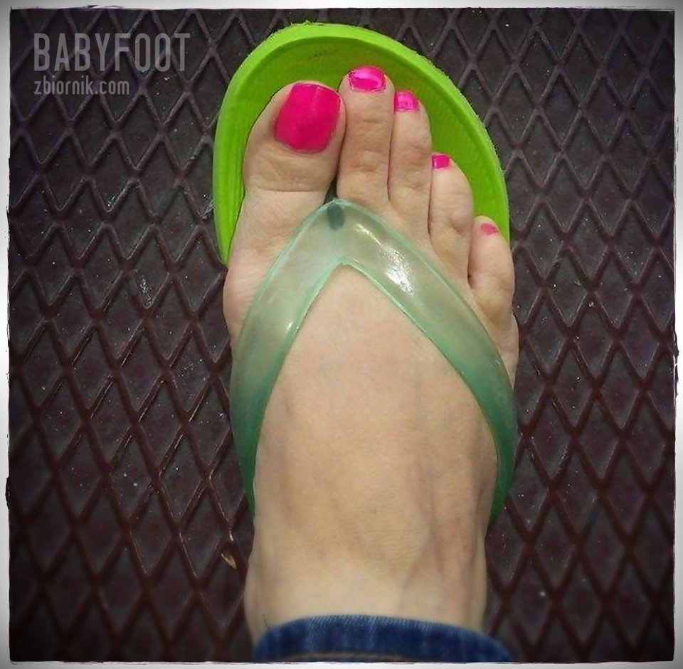 zielone japonki - Babyfoot