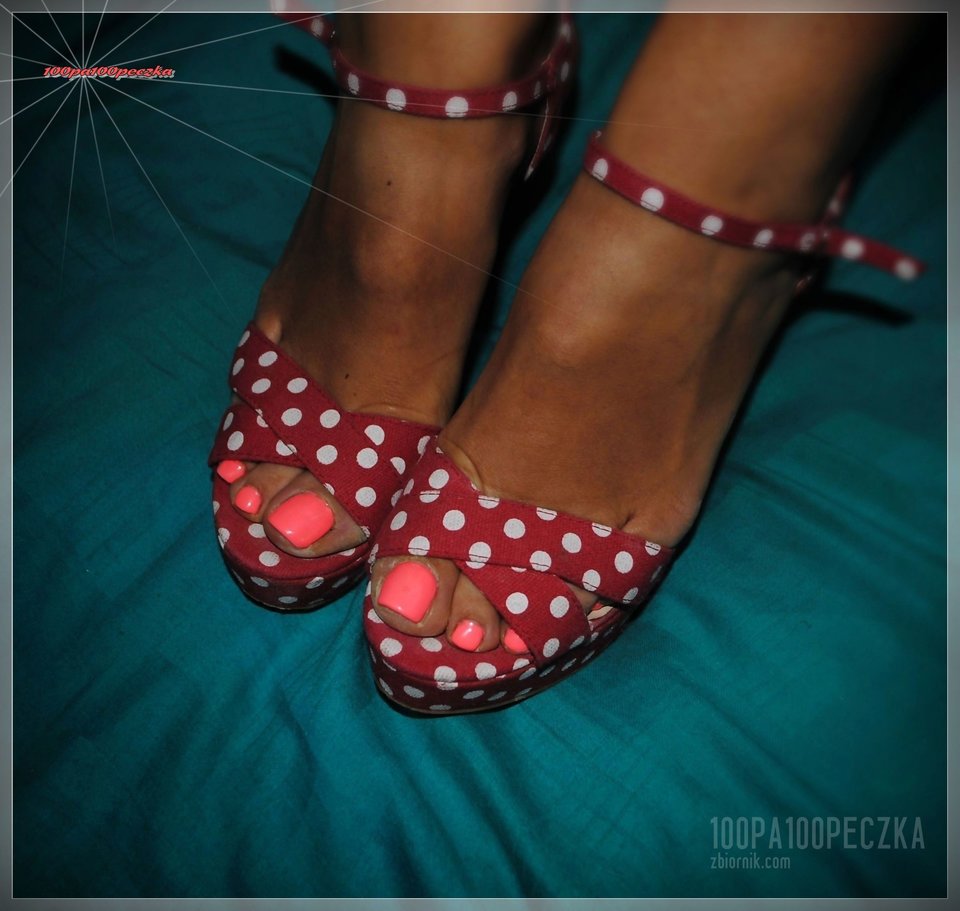 szpileczki w kropeczki 49 - 100pa100peczka