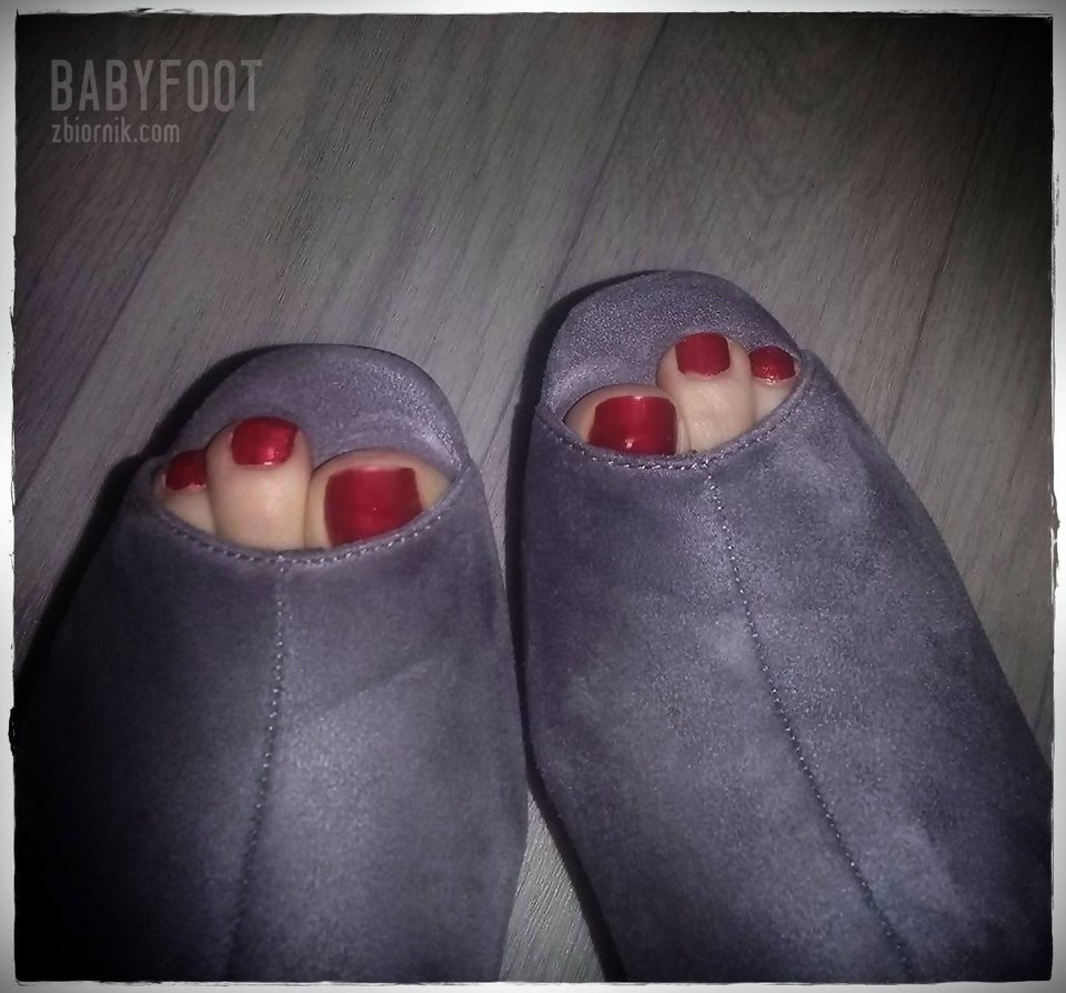 szare botki - Babyfoot