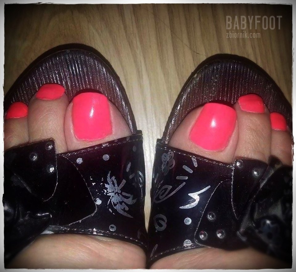 czarne klapeczki - Babyfoot