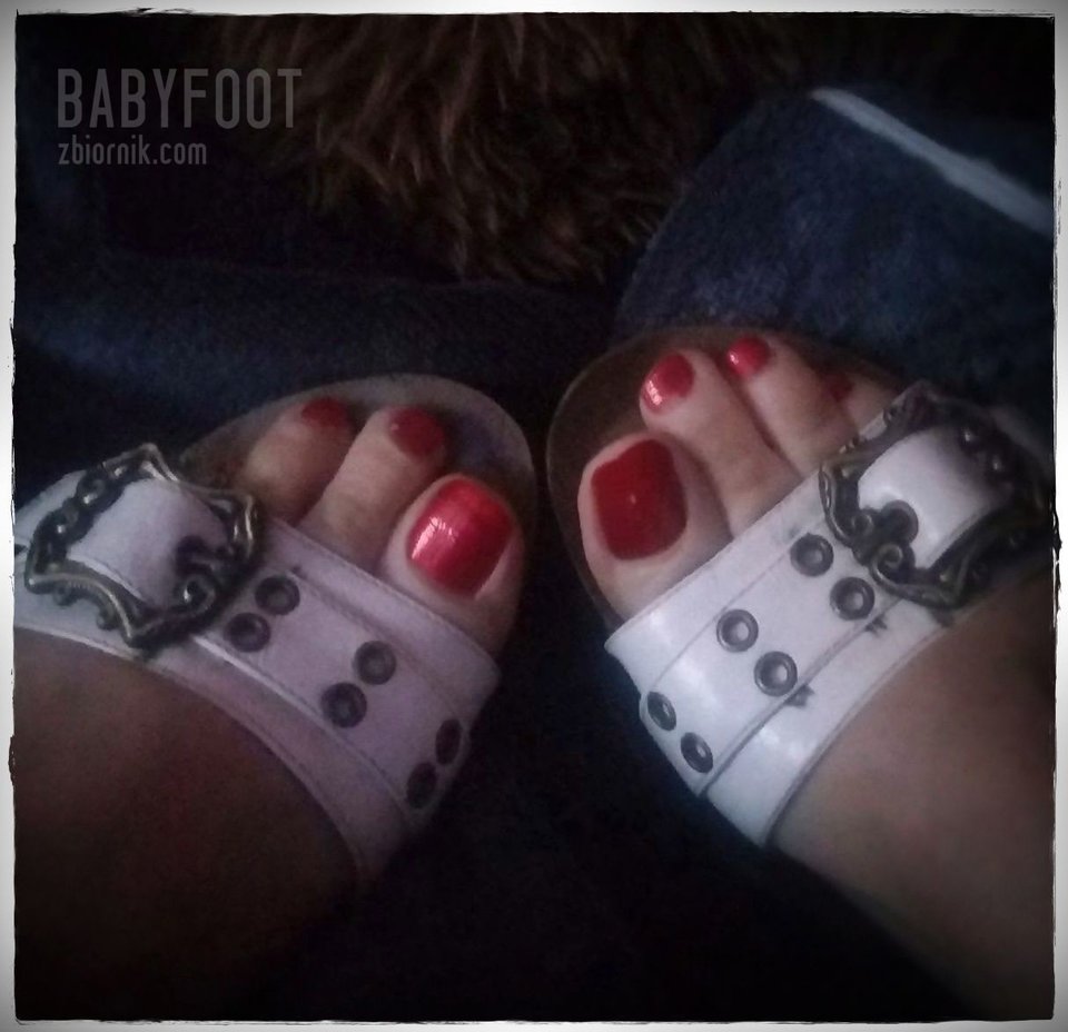 Białe Drewniaczki - Babyfoot