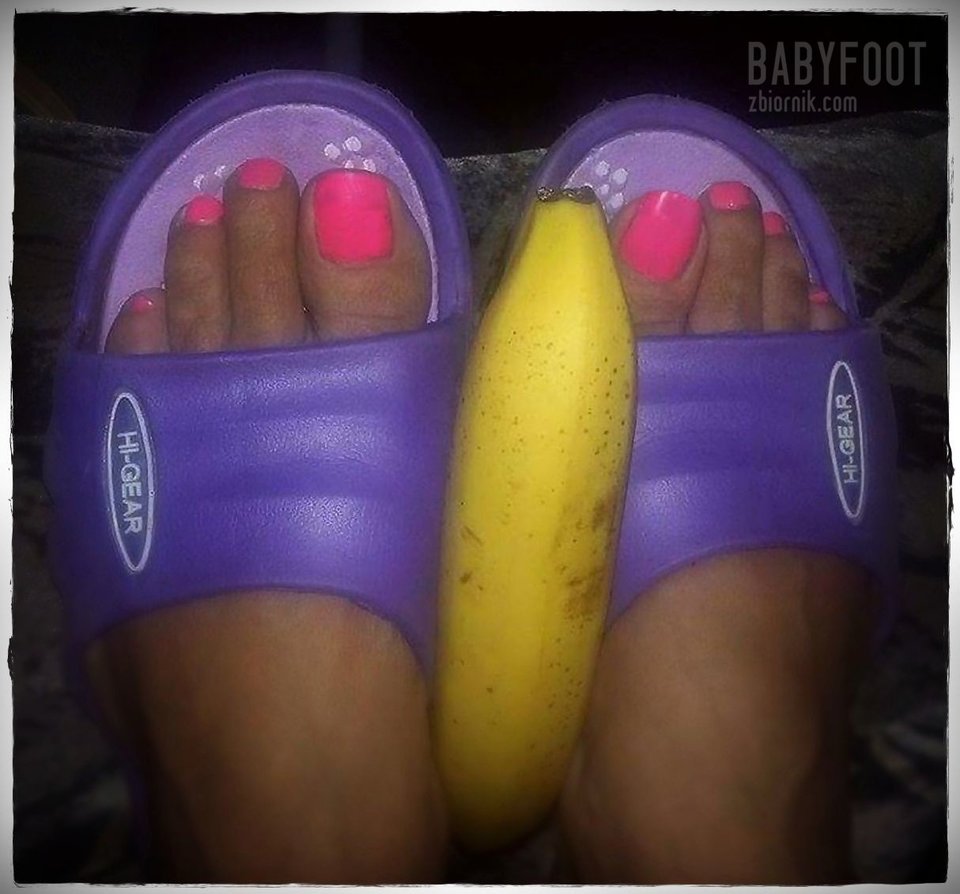 Fioletowe Klapeczki - Babyfoot