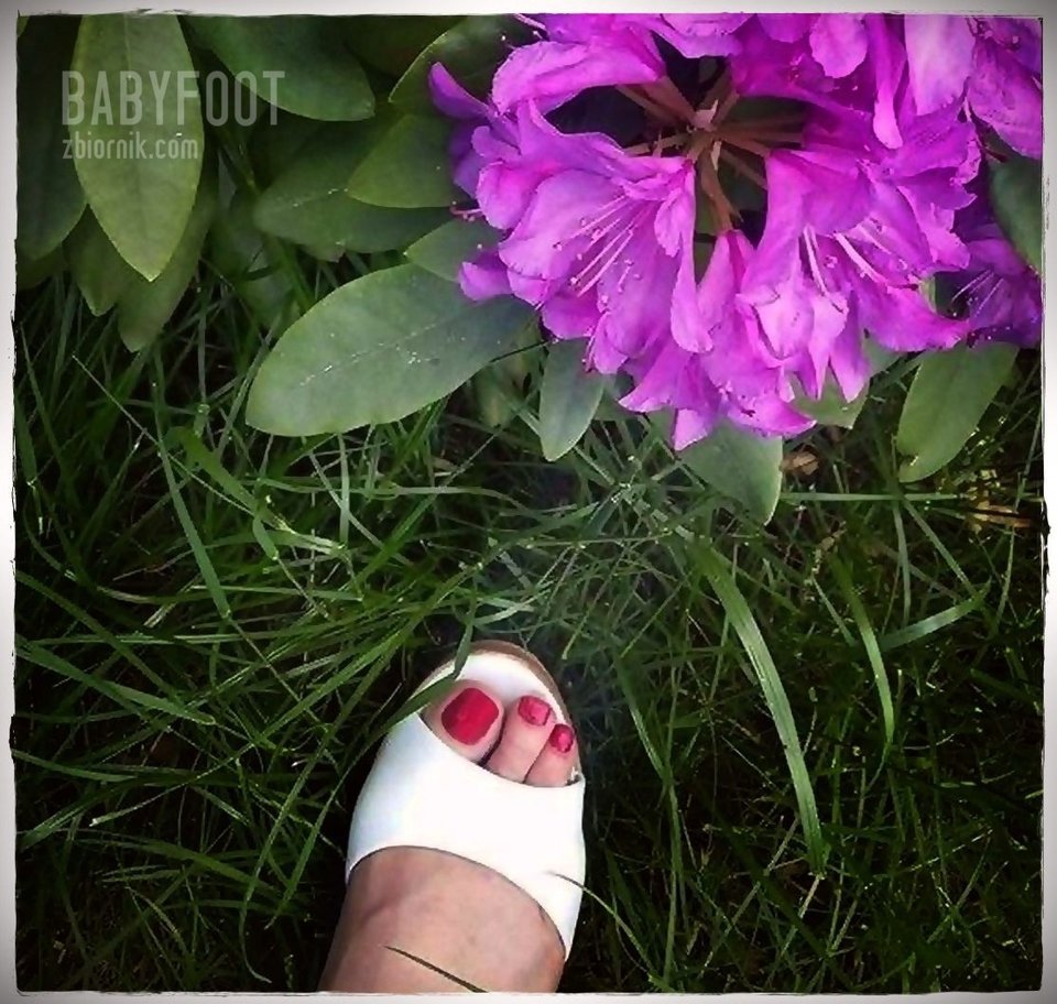 Białe Koturny - Babyfoot