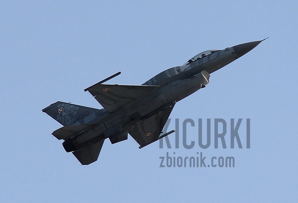 F-16 Tiger Demo Team - Siły Powietrzne RP - kicurki
