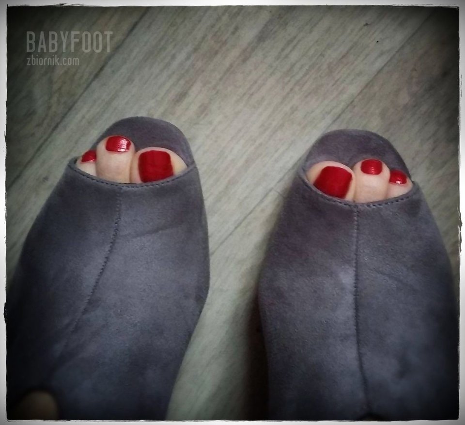 szare botki - Babyfoot