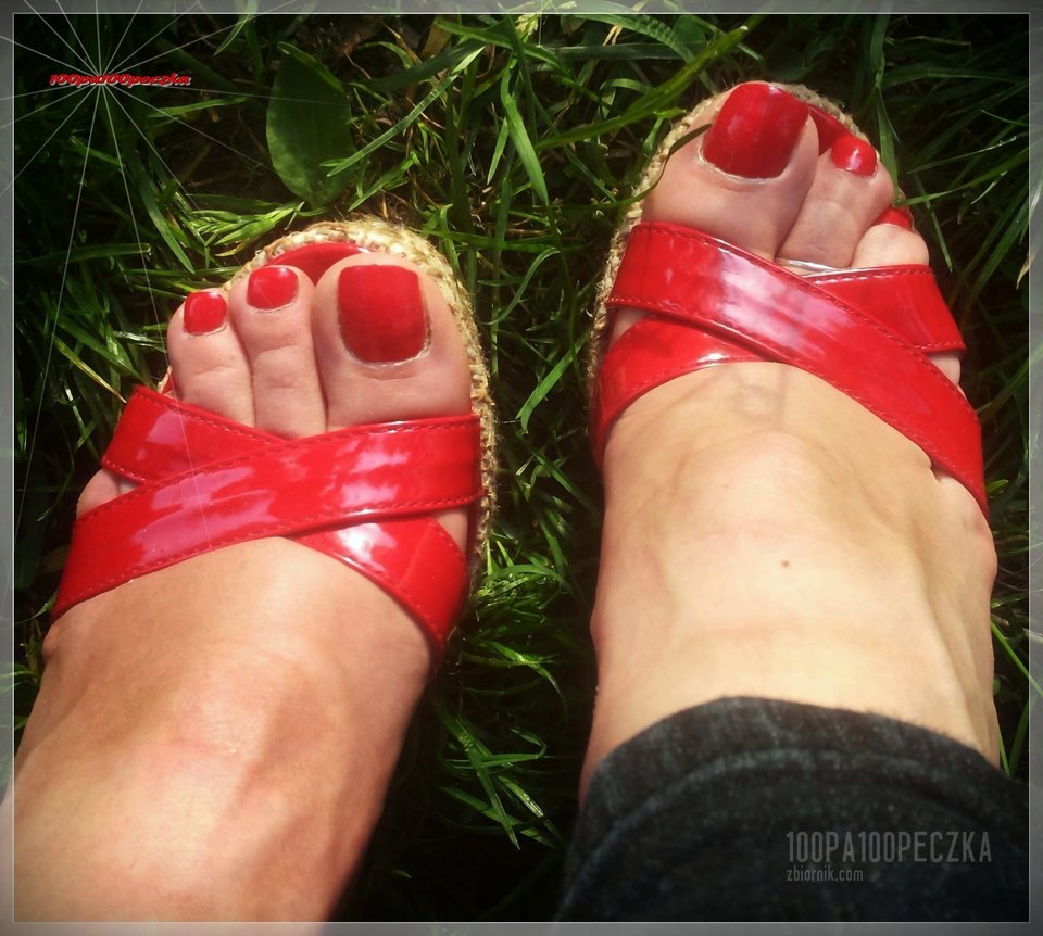 Czerwone Koturny 73 - 100pa100peczka