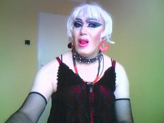 Szmineczkatrans. w mocnym makijażu do sexu.tel.512721685