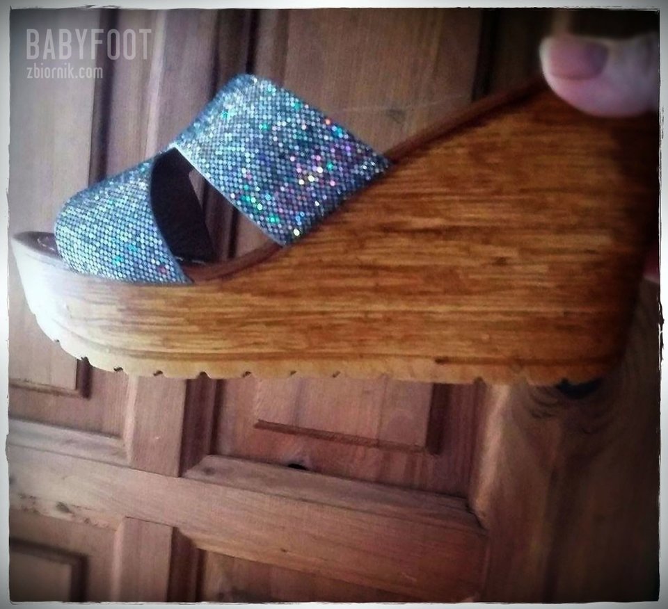 Brokatowe Klapeczki - Babyfoot