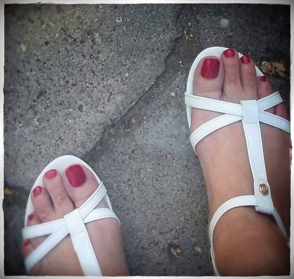 Białe Sandałeczki - Babyfoot