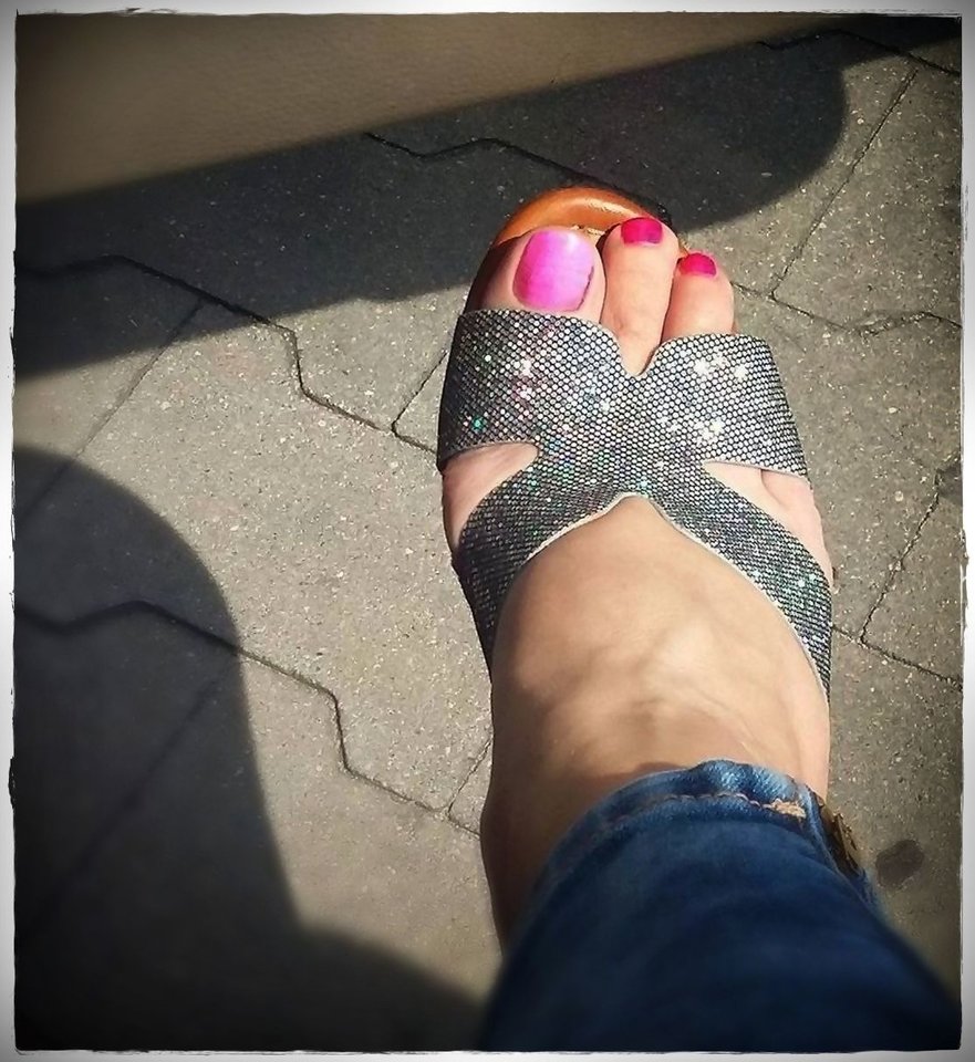 Brokatowe Klapeczki - Babyfoot