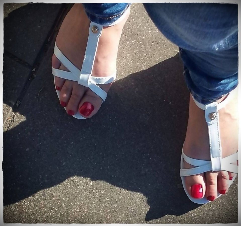 Białe Sandałeczki - Babyfoot