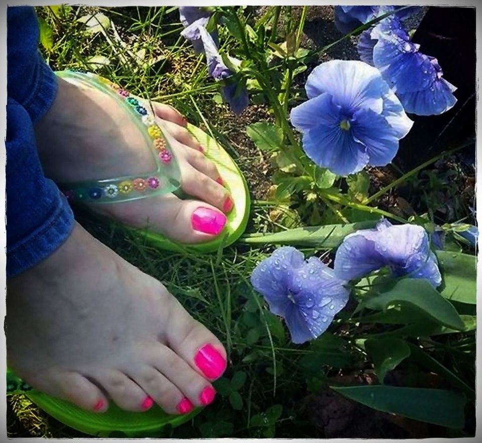 zielone japonki - Babyfoot