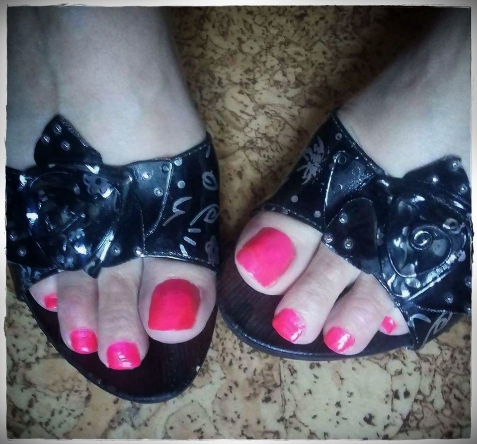 czarne klapeczki - Babyfoot