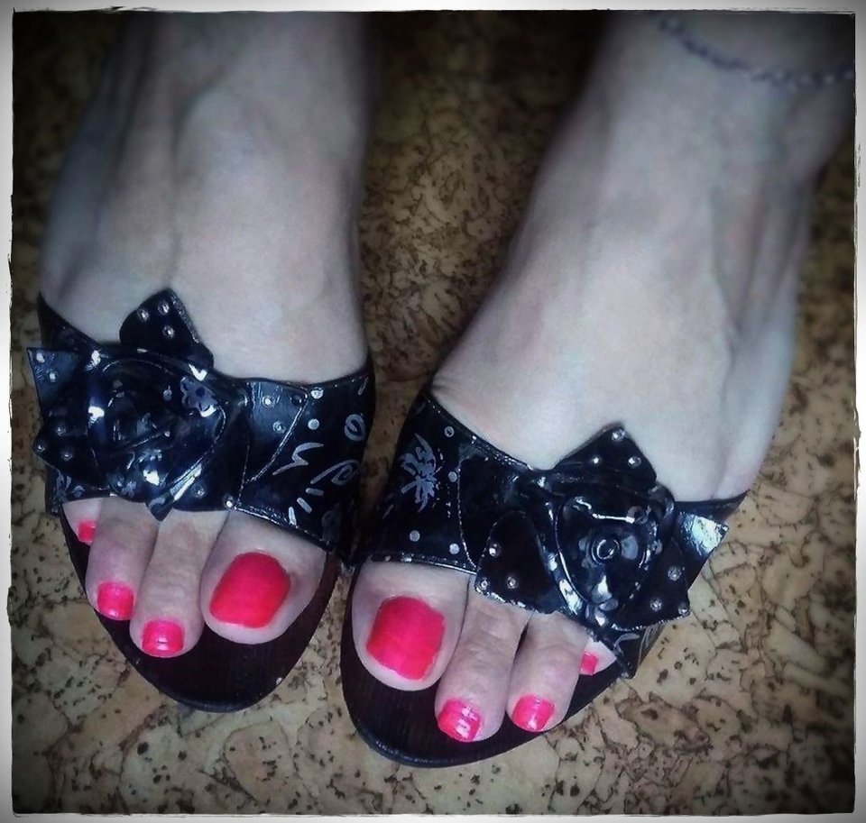 czarne klapeczki - Babyfoot