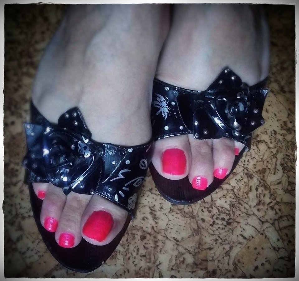 czarne klapeczki - Babyfoot