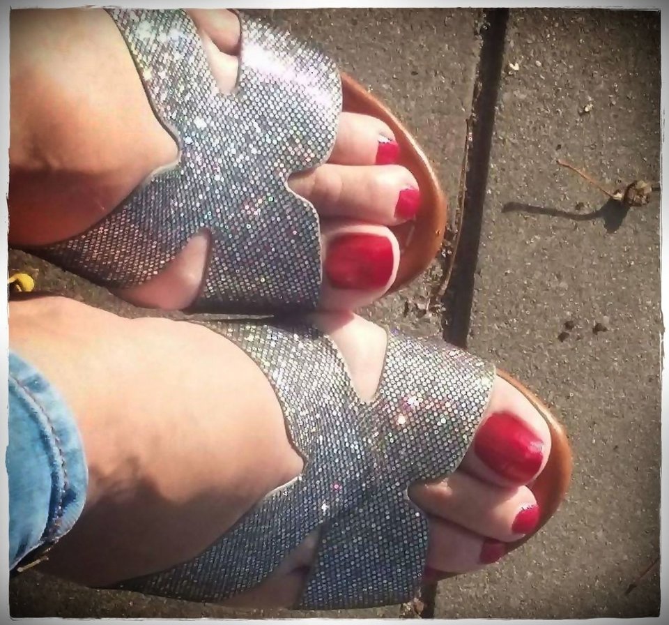 Brokatowe Klapeczki - Babyfoot