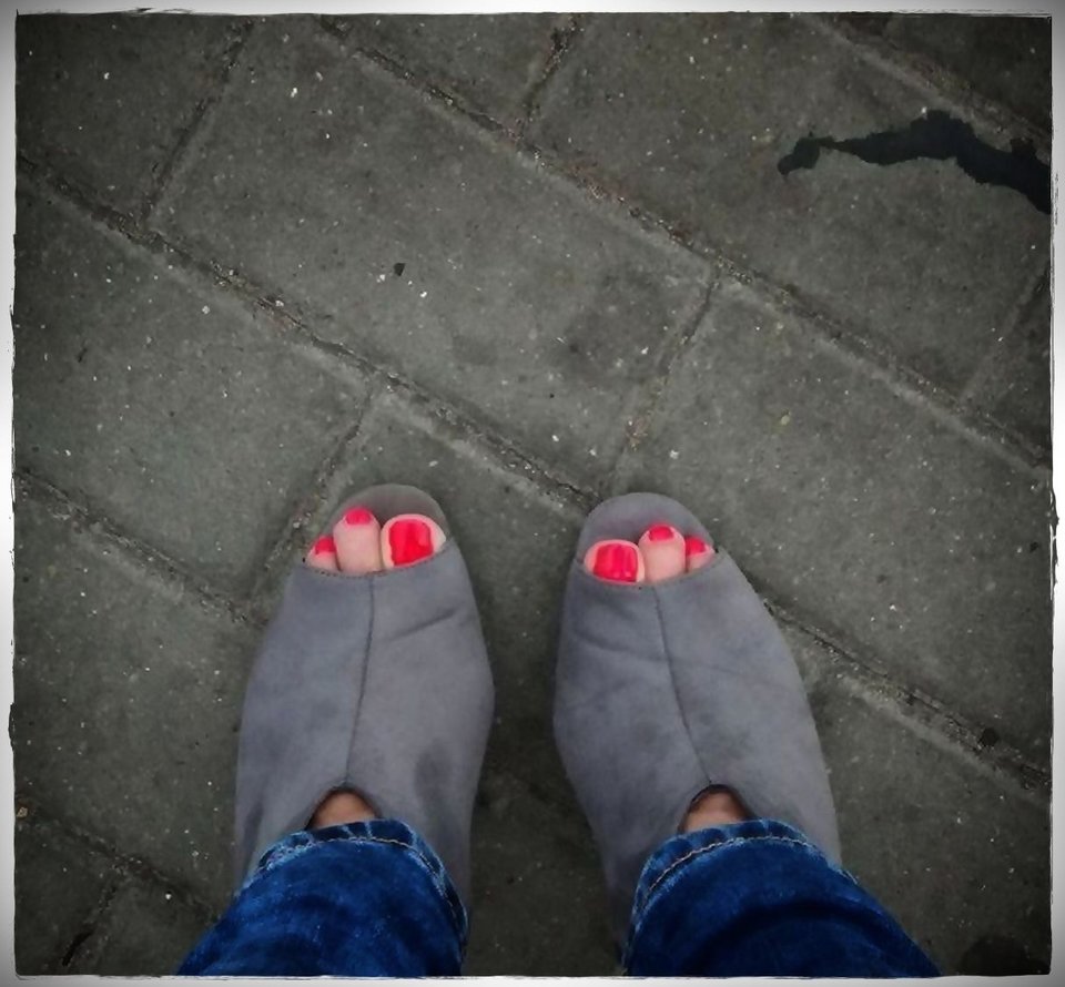 szare botki - Babyfoot