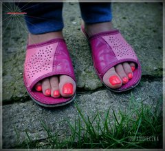 Różowe Kapcie #32
