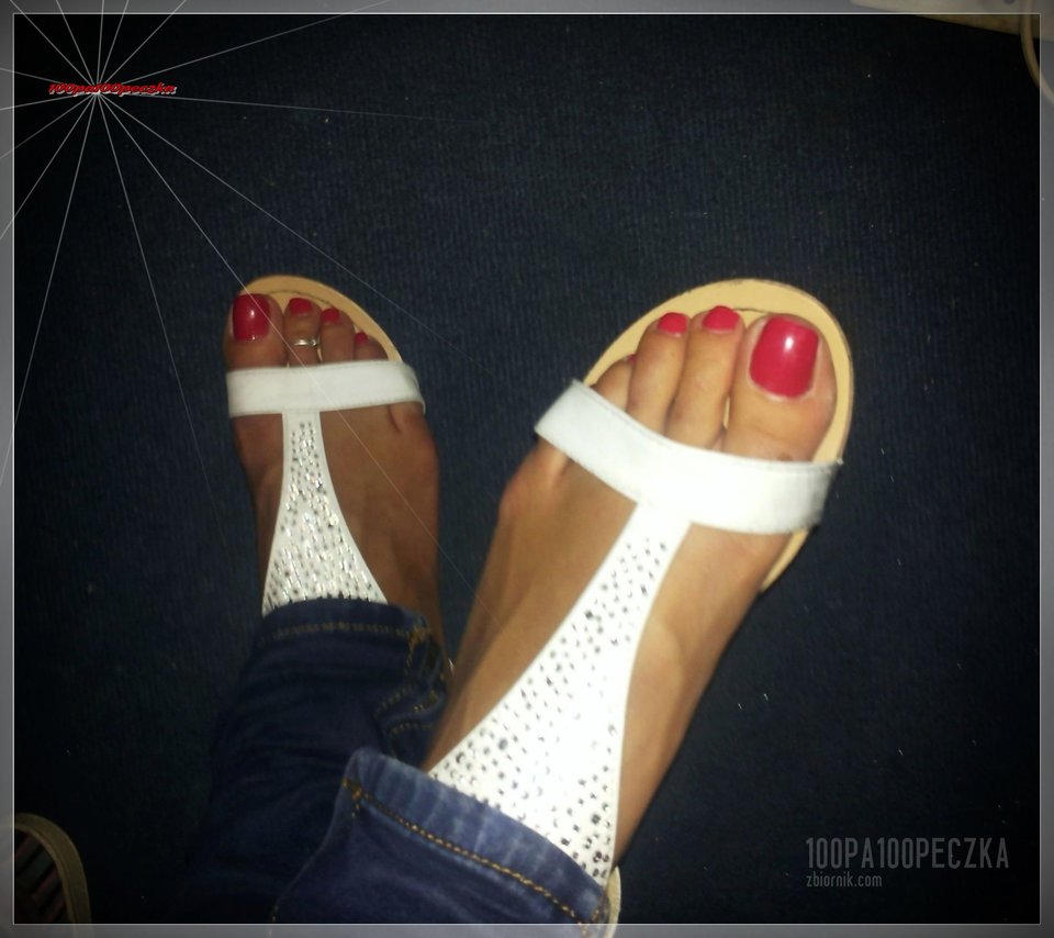 Biale Sandałki #07 - 100pa100peczka