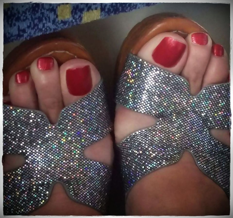 Brokatowe Klapeczki - Babyfoot