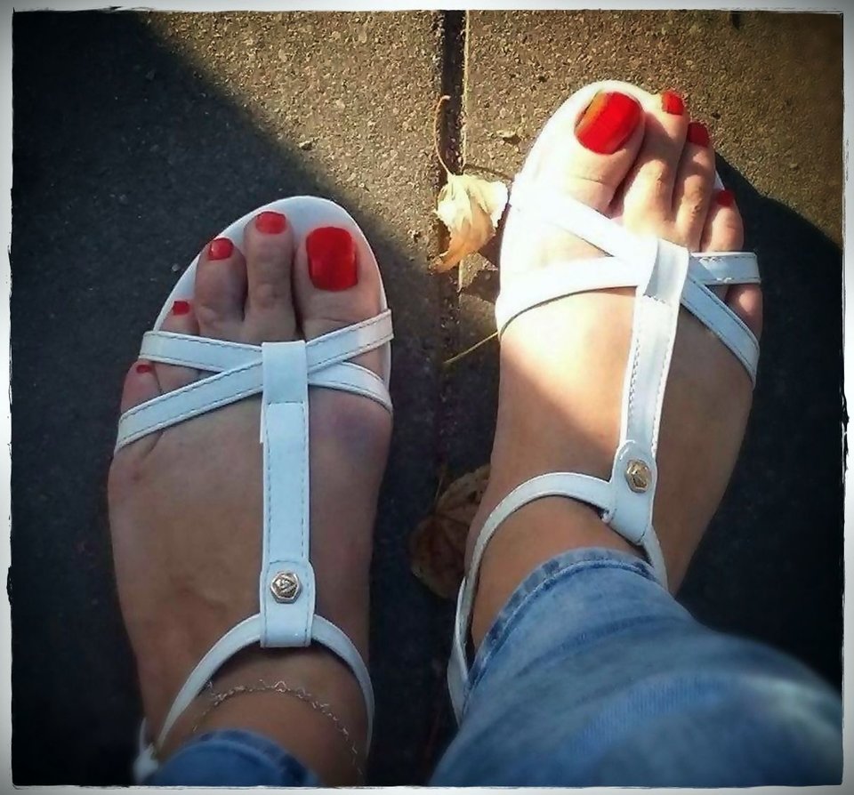 Białe Sandałeczki - Babyfoot