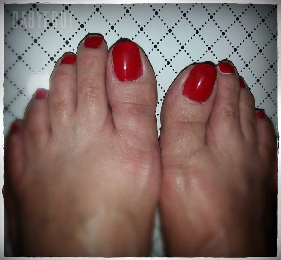 czerwone lizaczki - Babyfoot