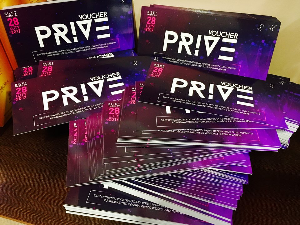 VOUCHERY !DARMOWE WEJŚCIE! - PriveClub