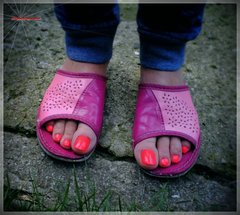 Różowe Kapcie #38