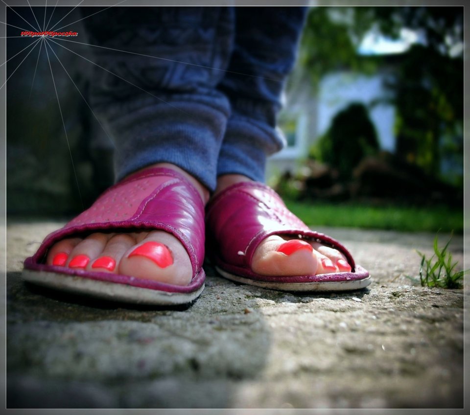 Różowe Kapcie #40 - 100pa100peczka