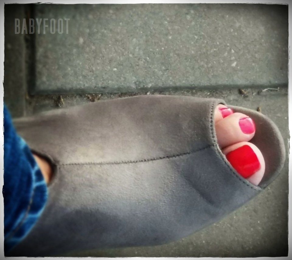 szare botki - Babyfoot