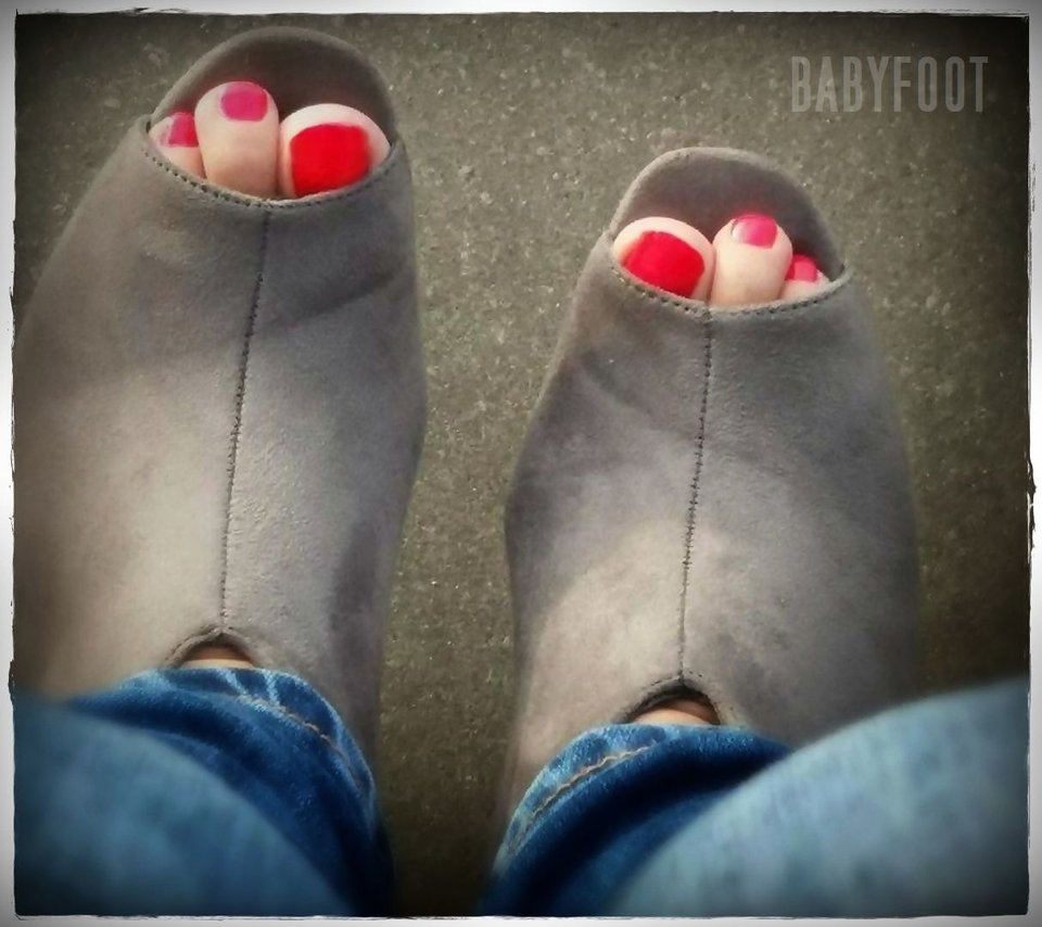 szare botki - Babyfoot