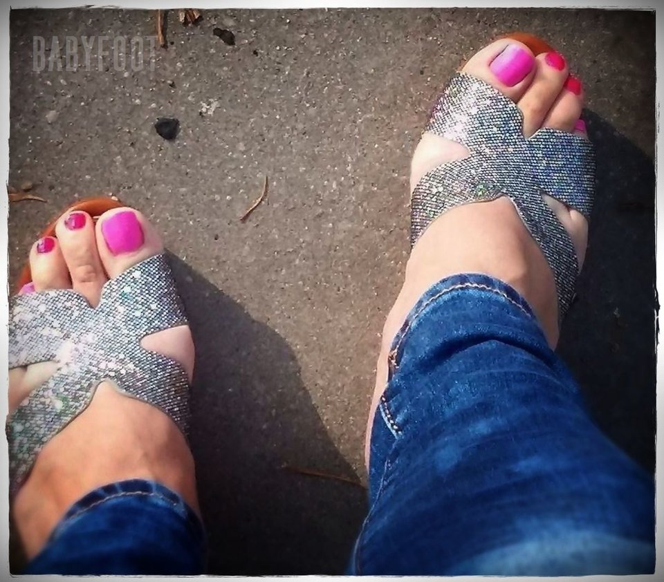 Brokatowe Klapeczki - Babyfoot