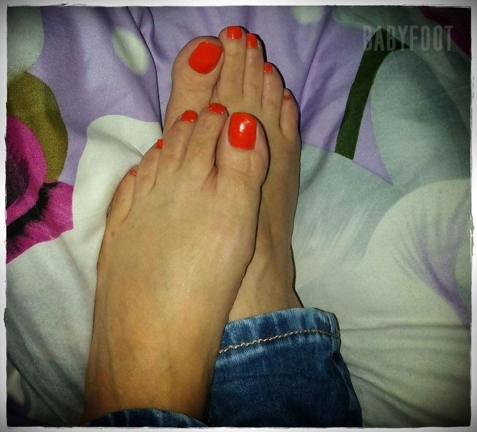 czerwone lizaczki - Babyfoot