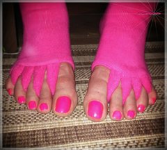 Pink Pedicure