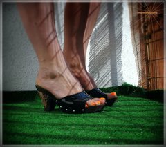 Czarne Drewniaczki 153